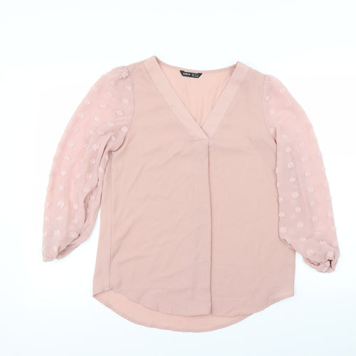 Shein  Womens Pink   Basic Blouse Size S