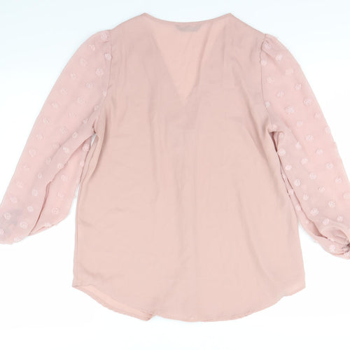 Shein  Womens Pink   Basic Blouse Size S