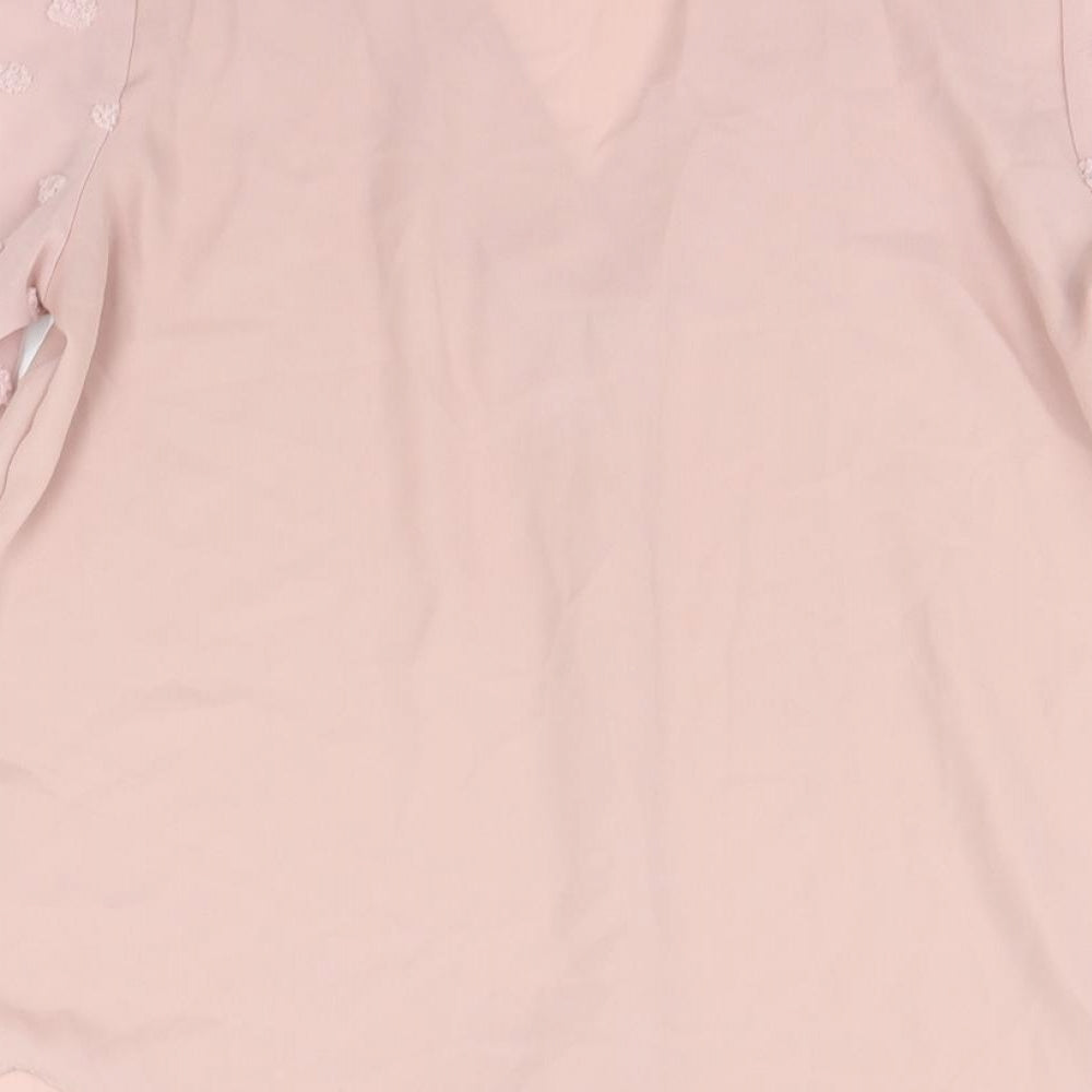 Shein  Womens Pink   Basic Blouse Size S
