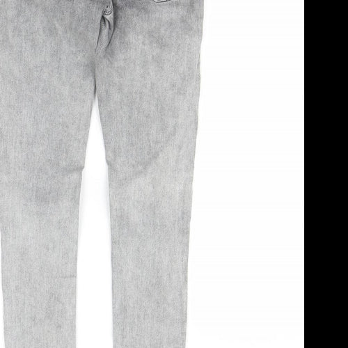 Harper Womens Grey   Skinny Jeans Size 8 L30 in