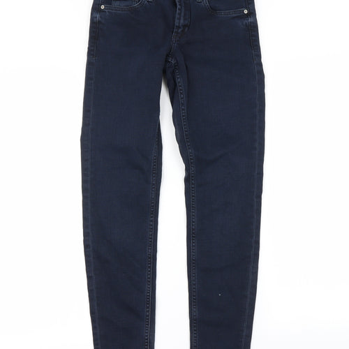 Topshop Womens Blue   Skinny Jeans Size 25 in L32 in