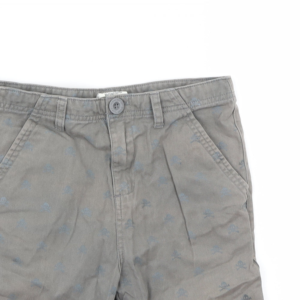 Ocean Pacific Boys Green Polka Dot  Cargo Shorts Size 10 Years
