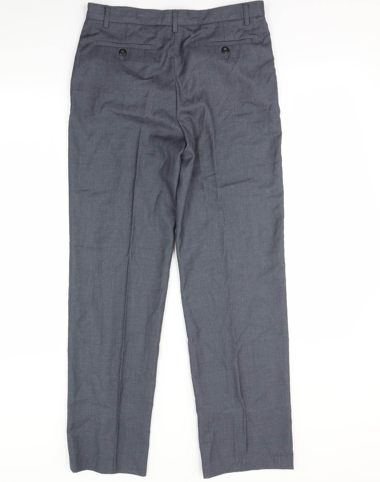 Rocha John Rocha Boys Grey   Cropped Trousers Size 14 Years