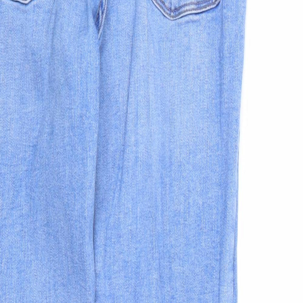 Denim co. Womens Blue  Denim Skinny Jeans Size 14 L26 in