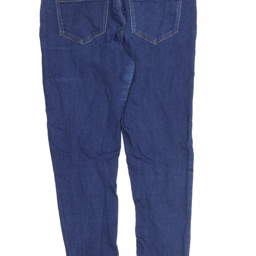George Womens Blue  Denim Jegging Jeans Size 12 L26 in