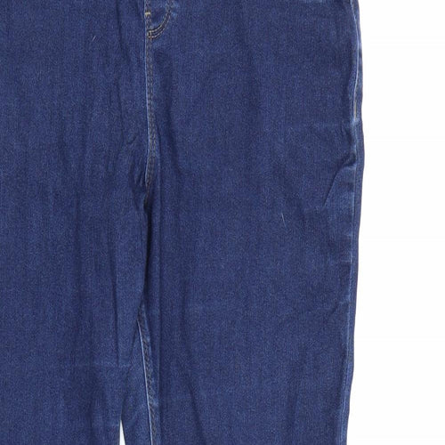 George Womens Blue  Denim Jegging Jeans Size 12 L26 in