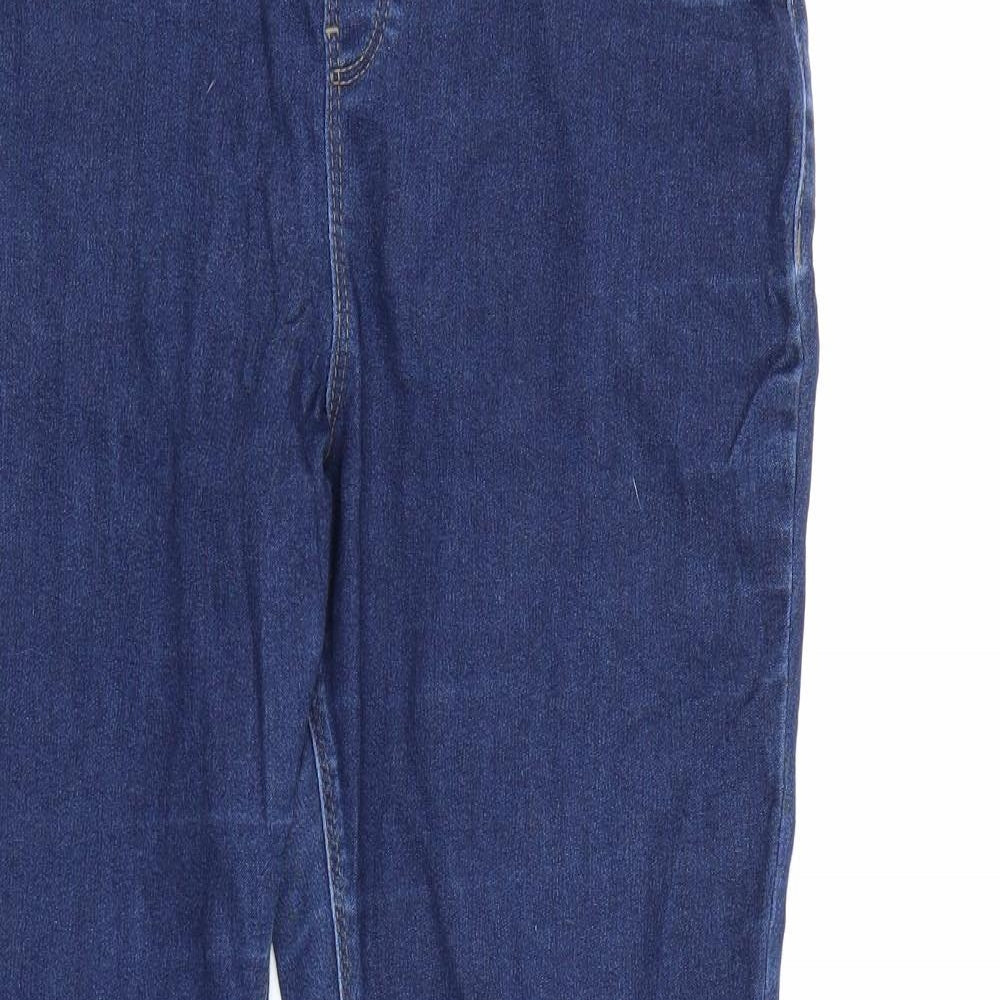 George Womens Blue  Denim Jegging Jeans Size 12 L26 in