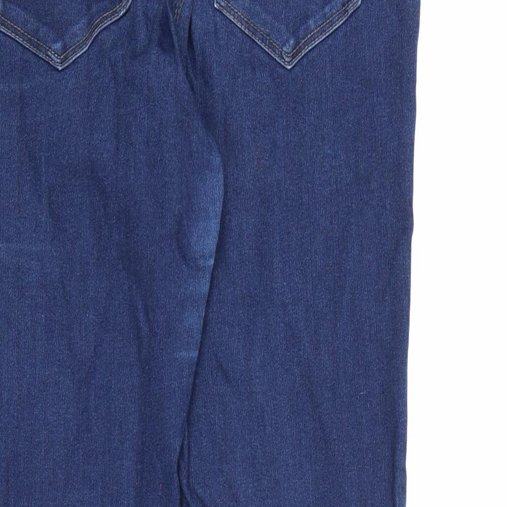 George Womens Blue  Denim Jegging Jeans Size 12 L26 in
