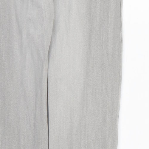 Zara Mens Grey  Denim Straight Jeans Size XS L30 in