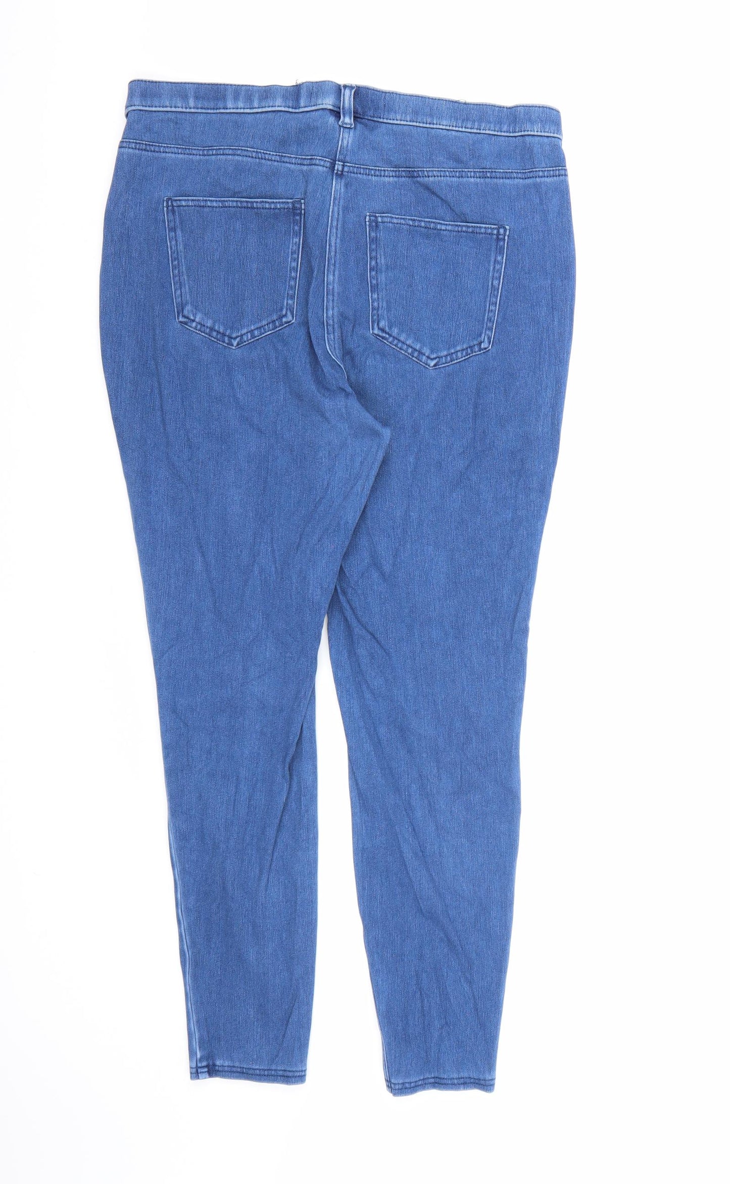 NEXT Womens Blue  Denim Jegging Jeans Size 16 L27 in