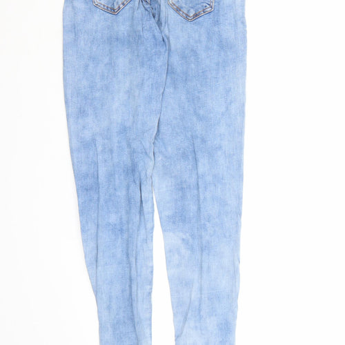 MISS RJ Womens Blue  Denim Skinny Jeans Size 8 L28 in