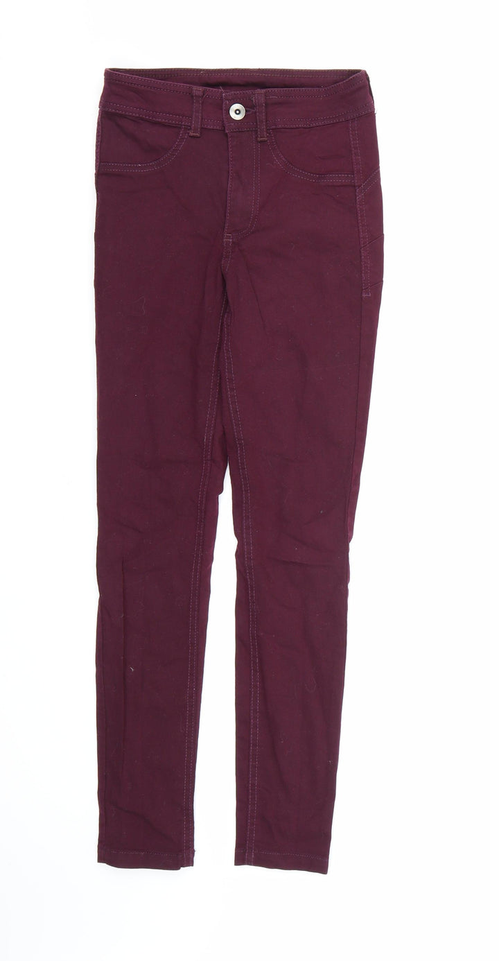 Calzedonia Womens Purple  Denim Skinny Jeans Size XS L26 in