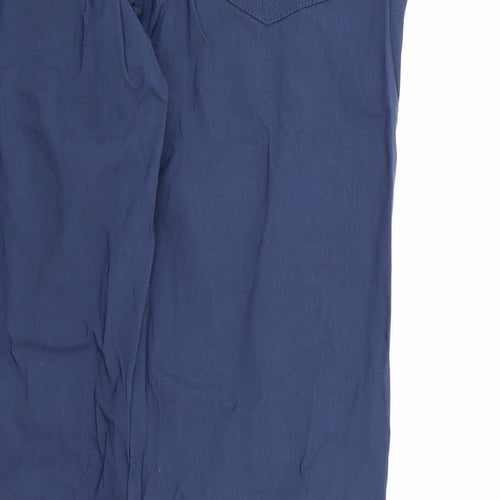 Up Fashion Womens Blue   Trousers  Size 12 L30 in