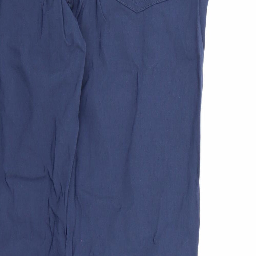 Up Fashion Womens Blue   Trousers  Size 12 L30 in