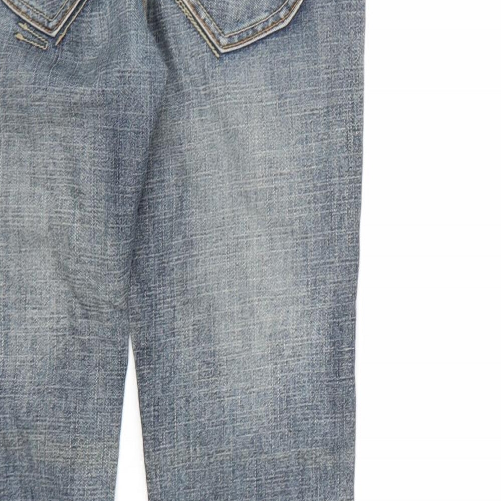 Dateless Mens Blue  Denim Straight Jeans Size XS L28 in