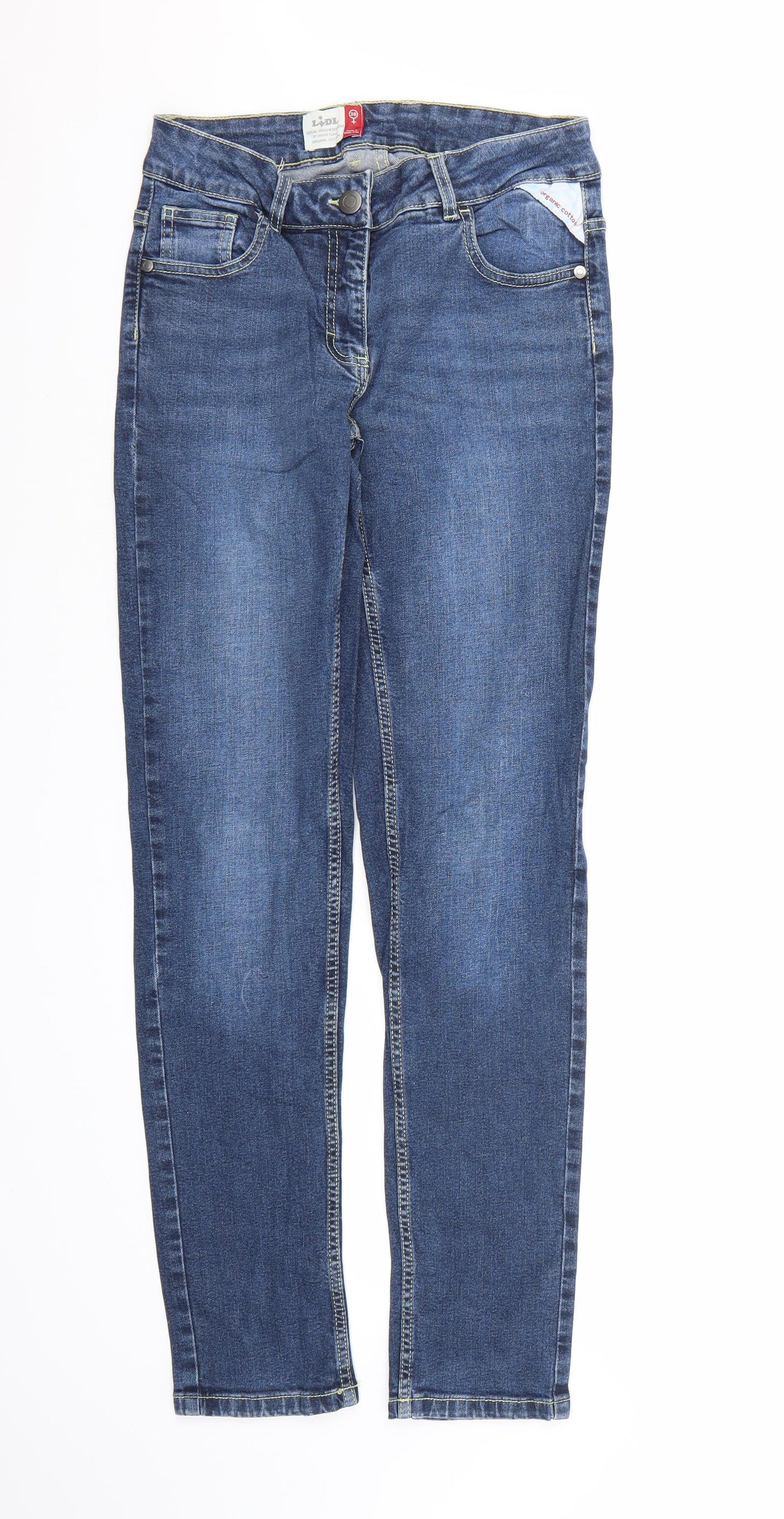 LIDL Womens Blue  Denim Skinny Jeans Size 10 L30 in