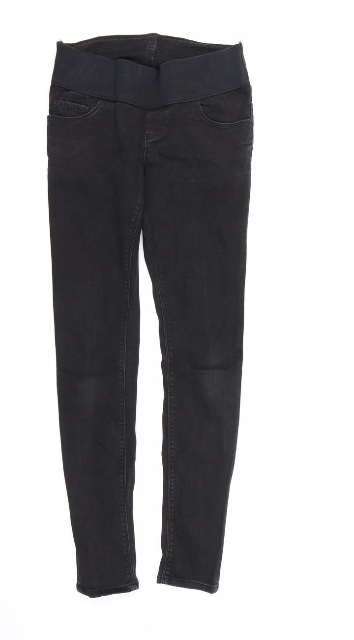 ASOS Womens Black Denim Jegging Jeans Size 8 L28 in
