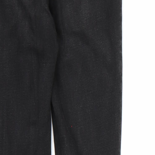 New Look Girls Black  Denim Skinny Jeans Size 12 Years - Distressed