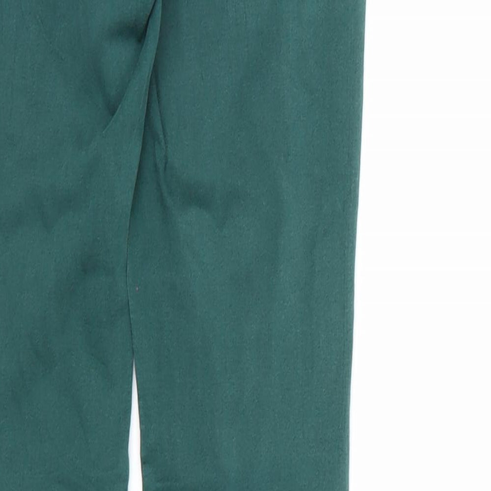 EDC Mens Green  Denim Straight Jeans  L32 in