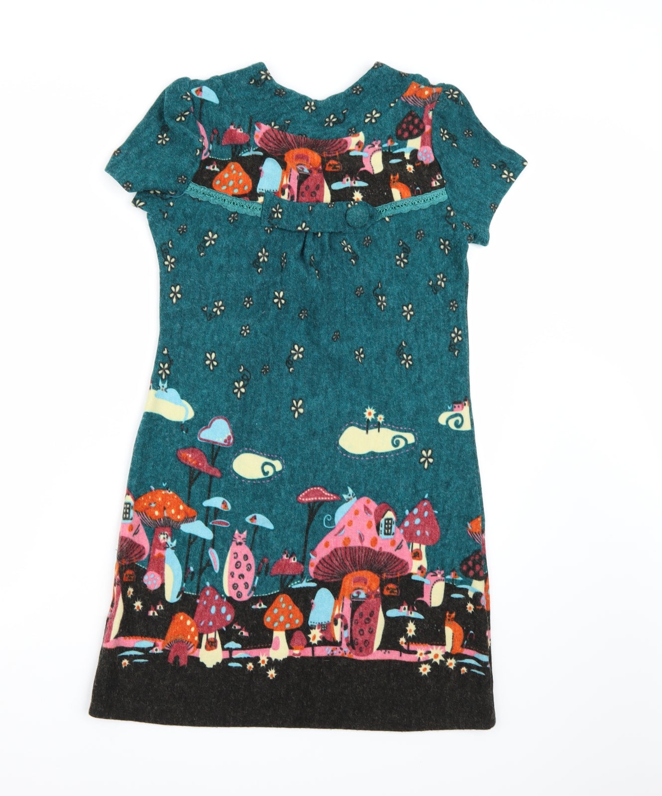 New Look Womens Green   A-Line  Size S
