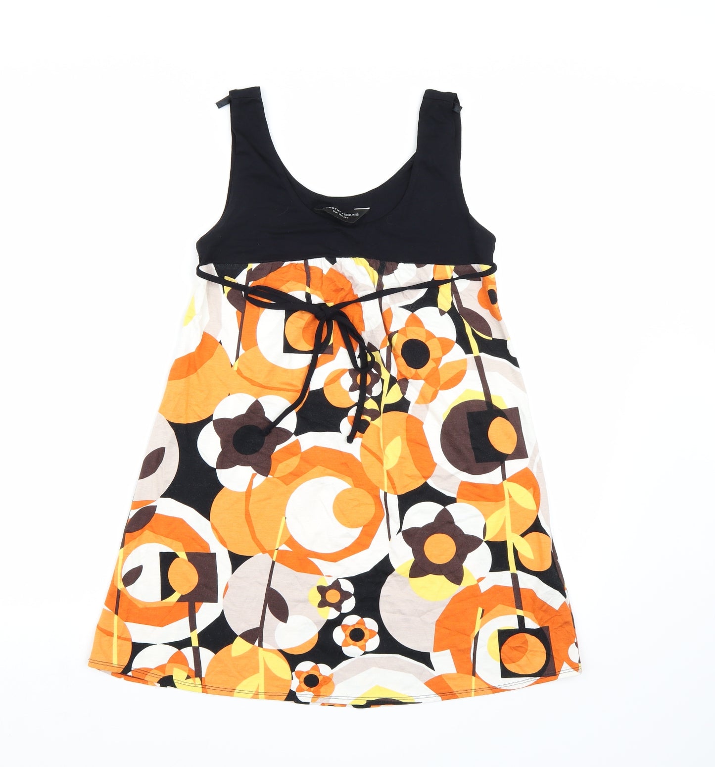 Dorothy Perkins Womens Orange Floral  Camisole Tank Size 8