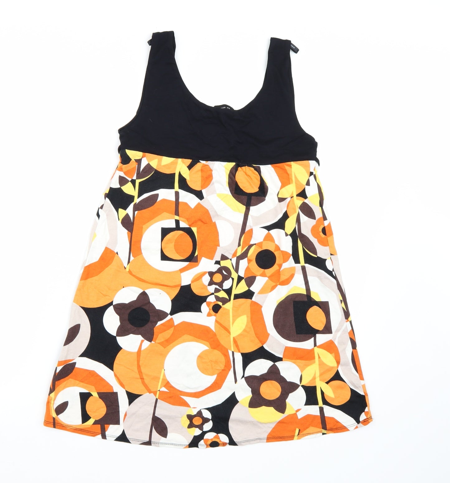 Dorothy Perkins Womens Orange Floral  Camisole Tank Size 8