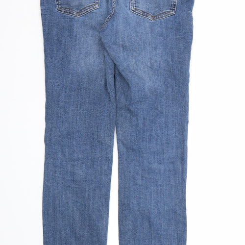 NEXT Womens Blue  Denim Straight Jeans Size 10 L29 in