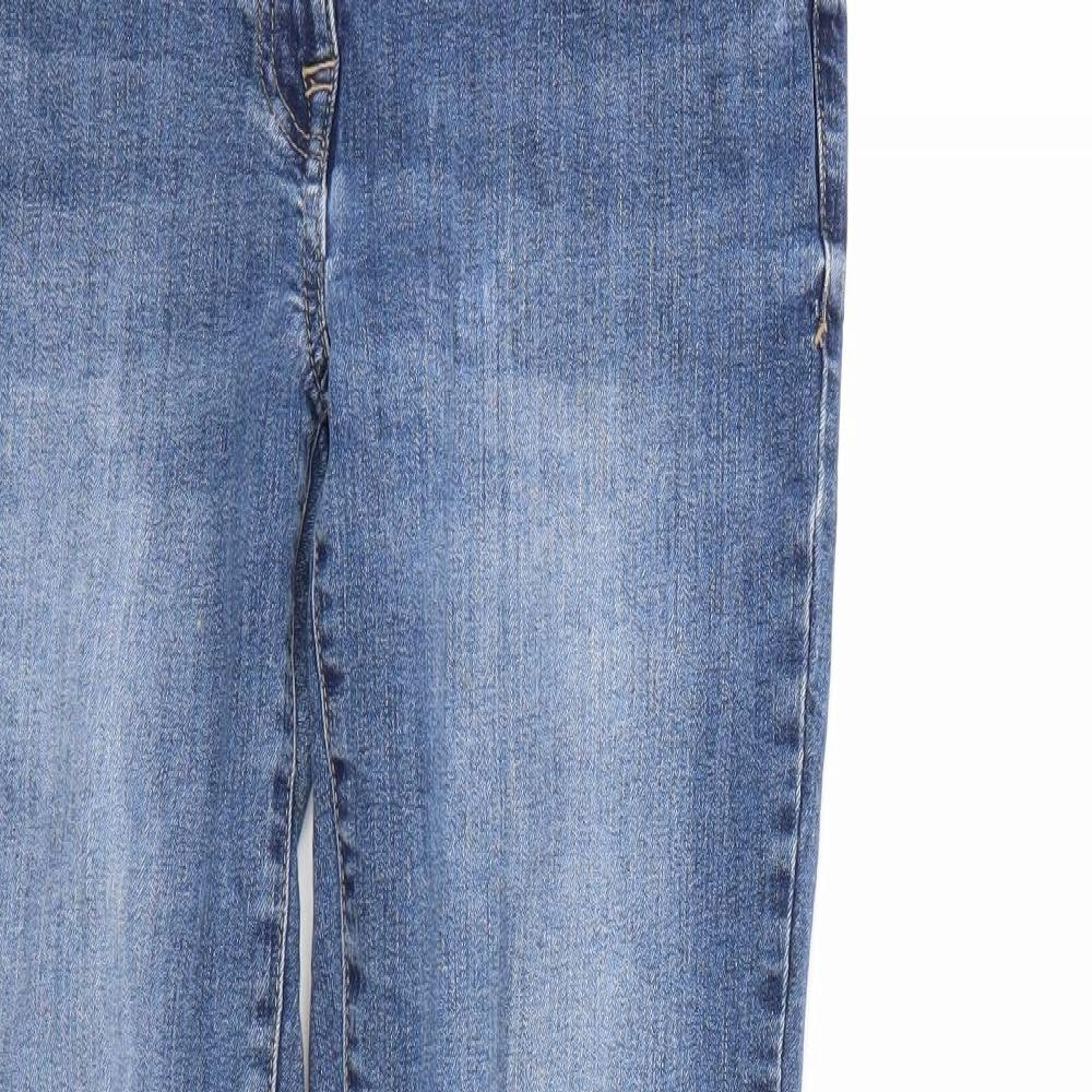 NEXT Womens Blue  Denim Straight Jeans Size 10 L29 in