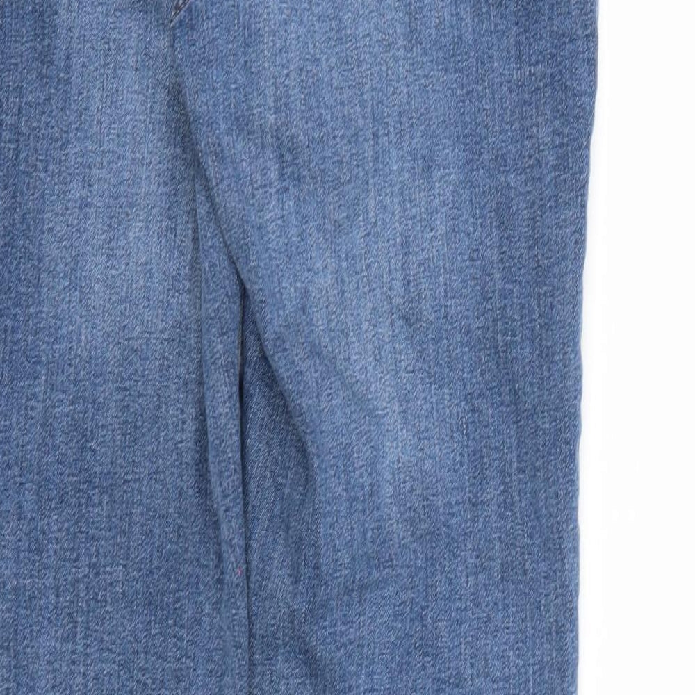 NEXT Womens Blue  Denim Straight Jeans Size 10 L29 in