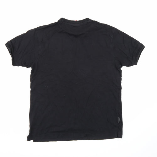 Slazenger Boys Black   Basic T-Shirt Size 13 Years