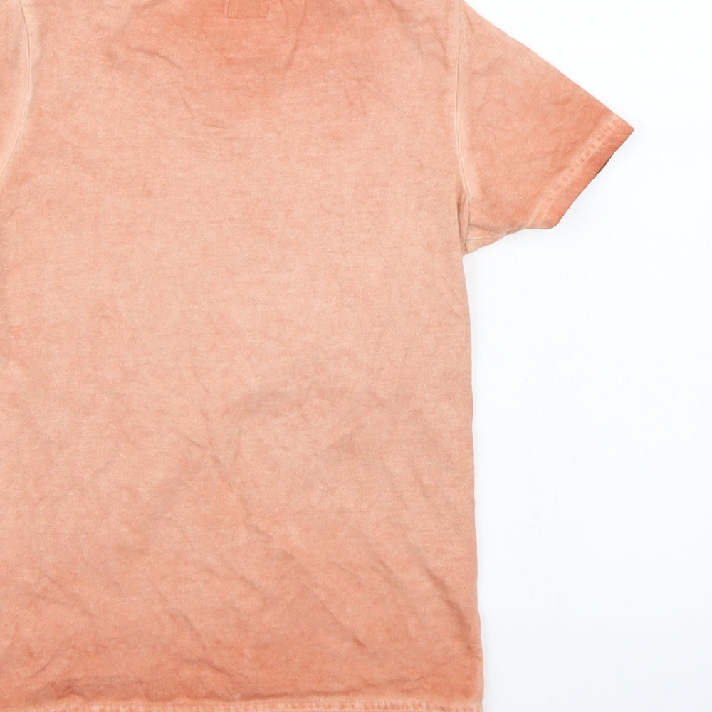 F&F Boys Orange   Basic T-Shirt Size 6-7 Years
