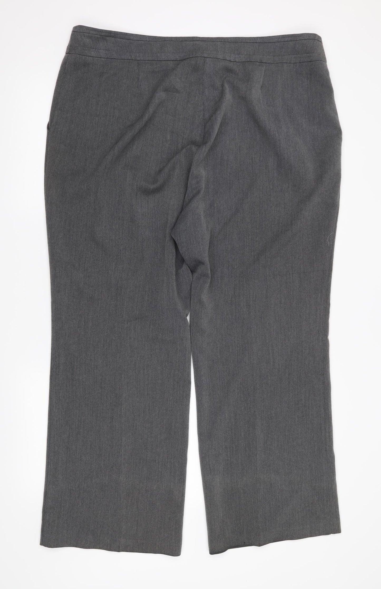 Bonmarché Womens Grey   Trousers  Size 18 L29 in