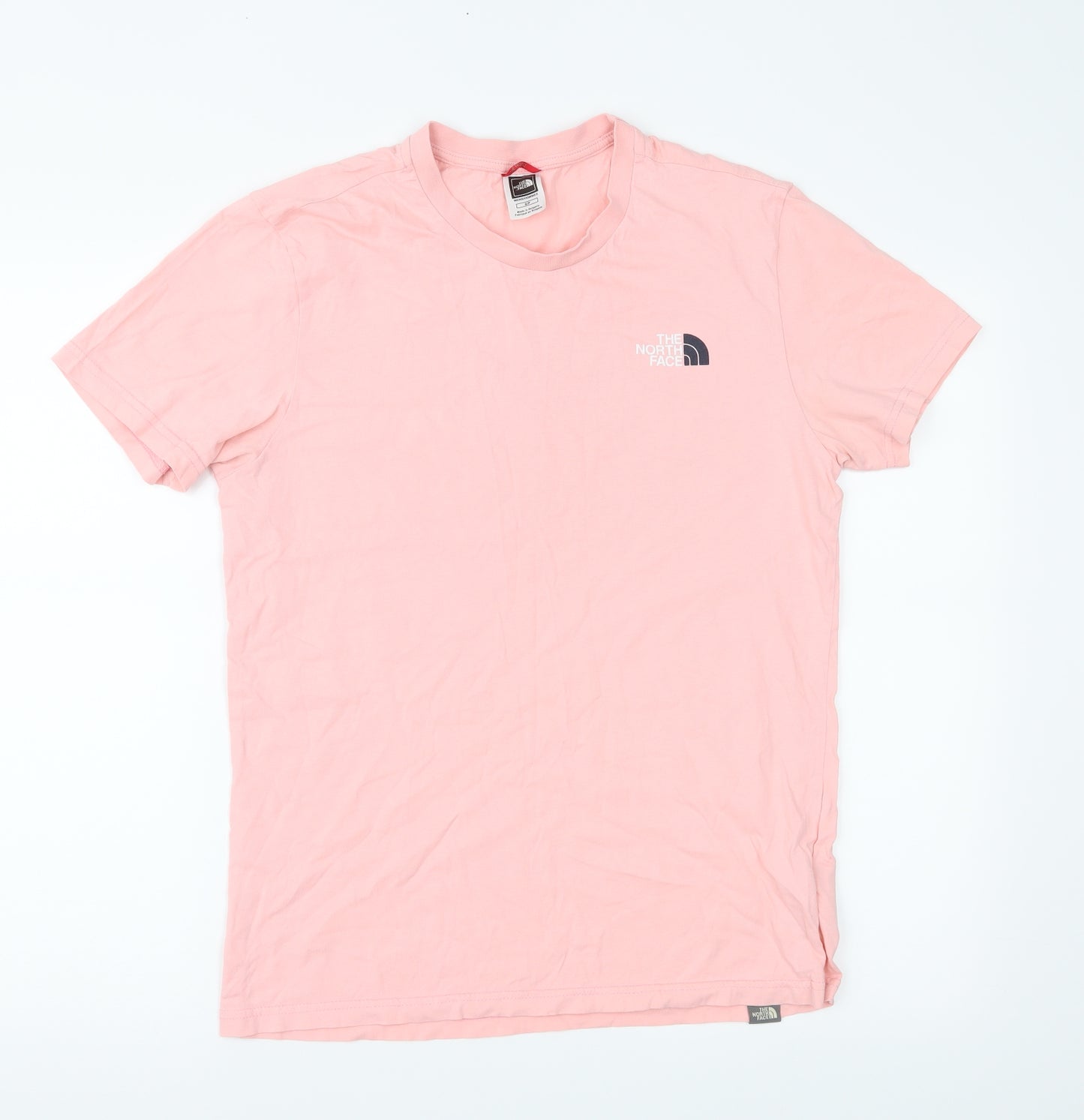 The North Face Mens Pink  Jersey  T-Shirt Size S
