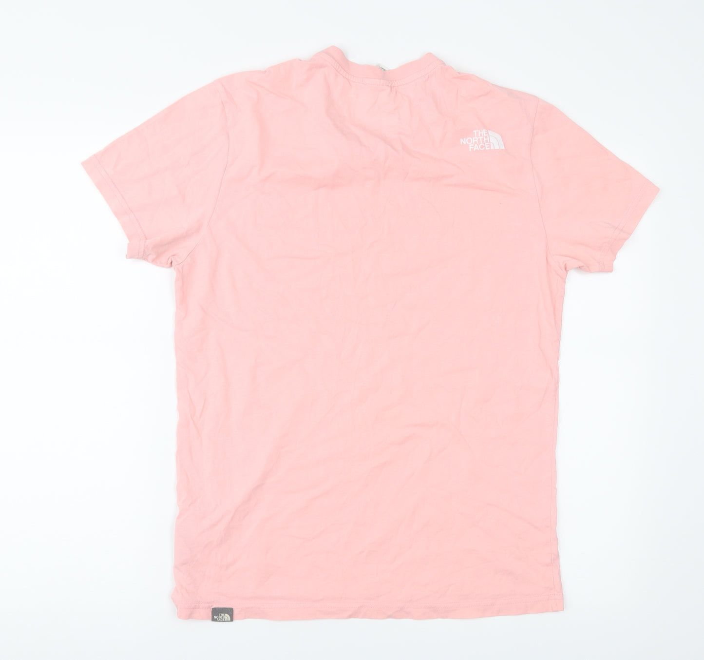 The North Face Mens Pink  Jersey  T-Shirt Size S