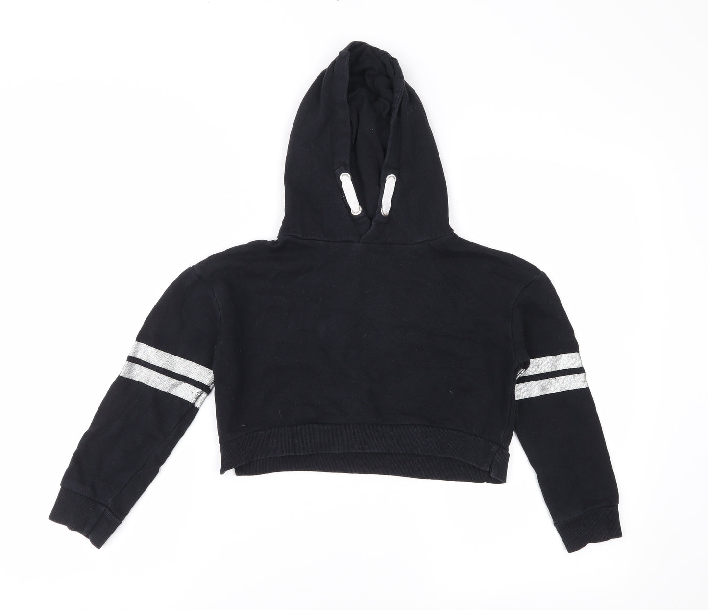 Miss E-vie Girls Black   Pullover Hoodie Size 7-8 Years