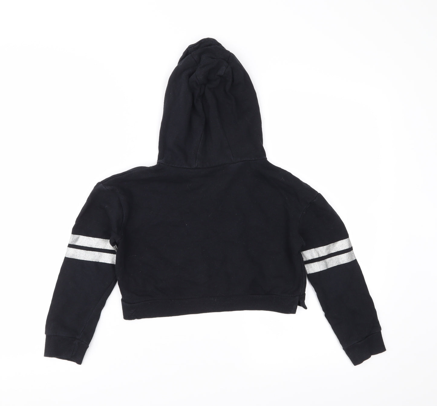 Miss E-vie Girls Black   Pullover Hoodie Size 7-8 Years