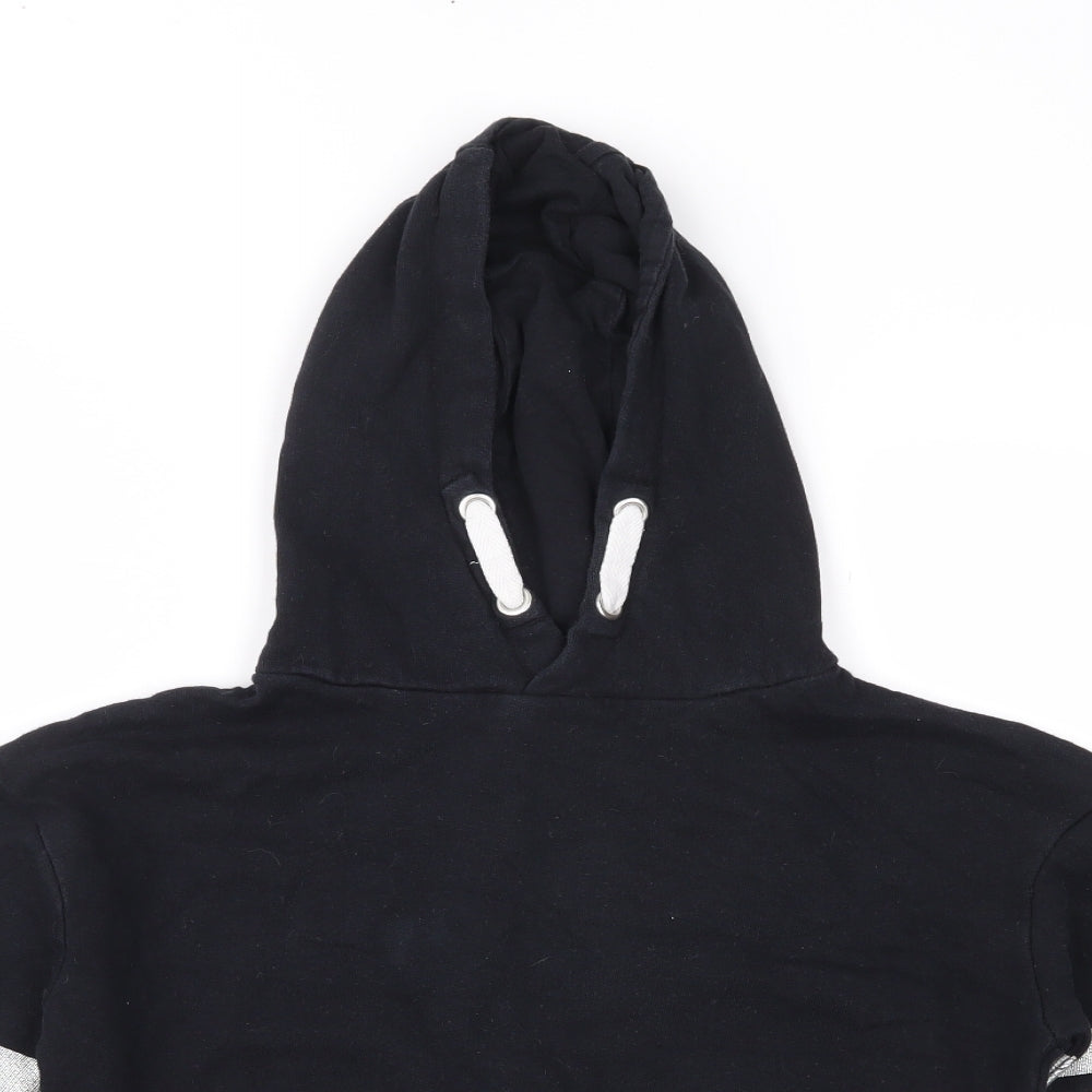 Miss E-vie Girls Black   Pullover Hoodie Size 7-8 Years