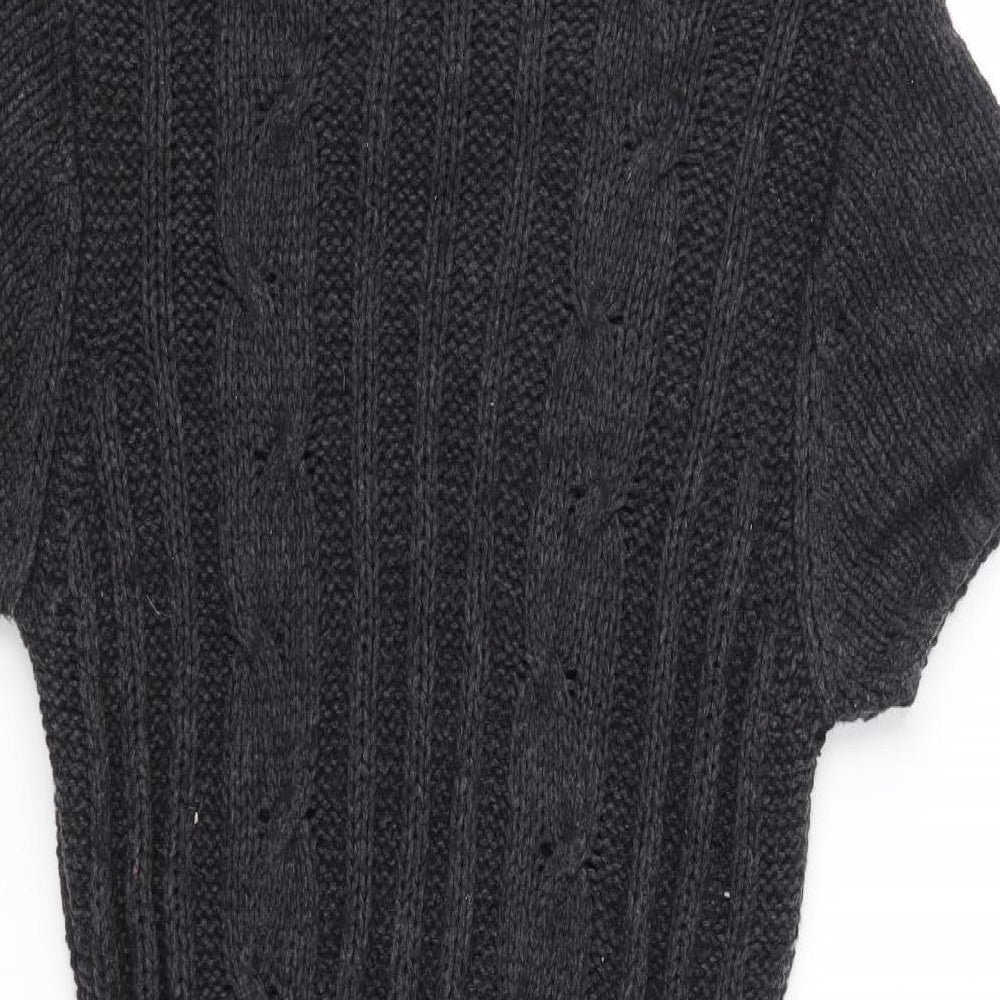 Bench Womens Grey  Knit Jumper Dress  Size M