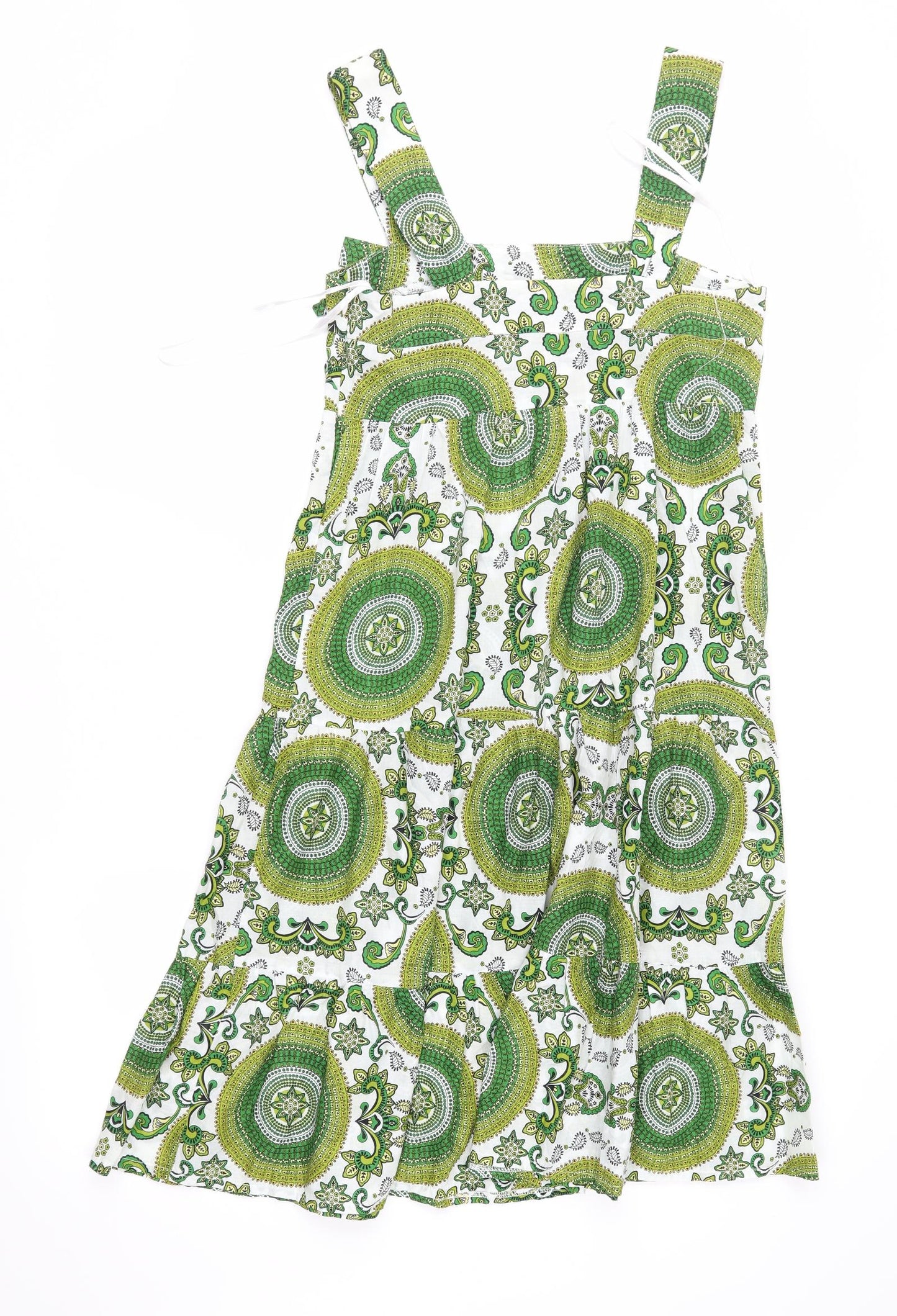 George Womens Green Floral  Shift  Size 8