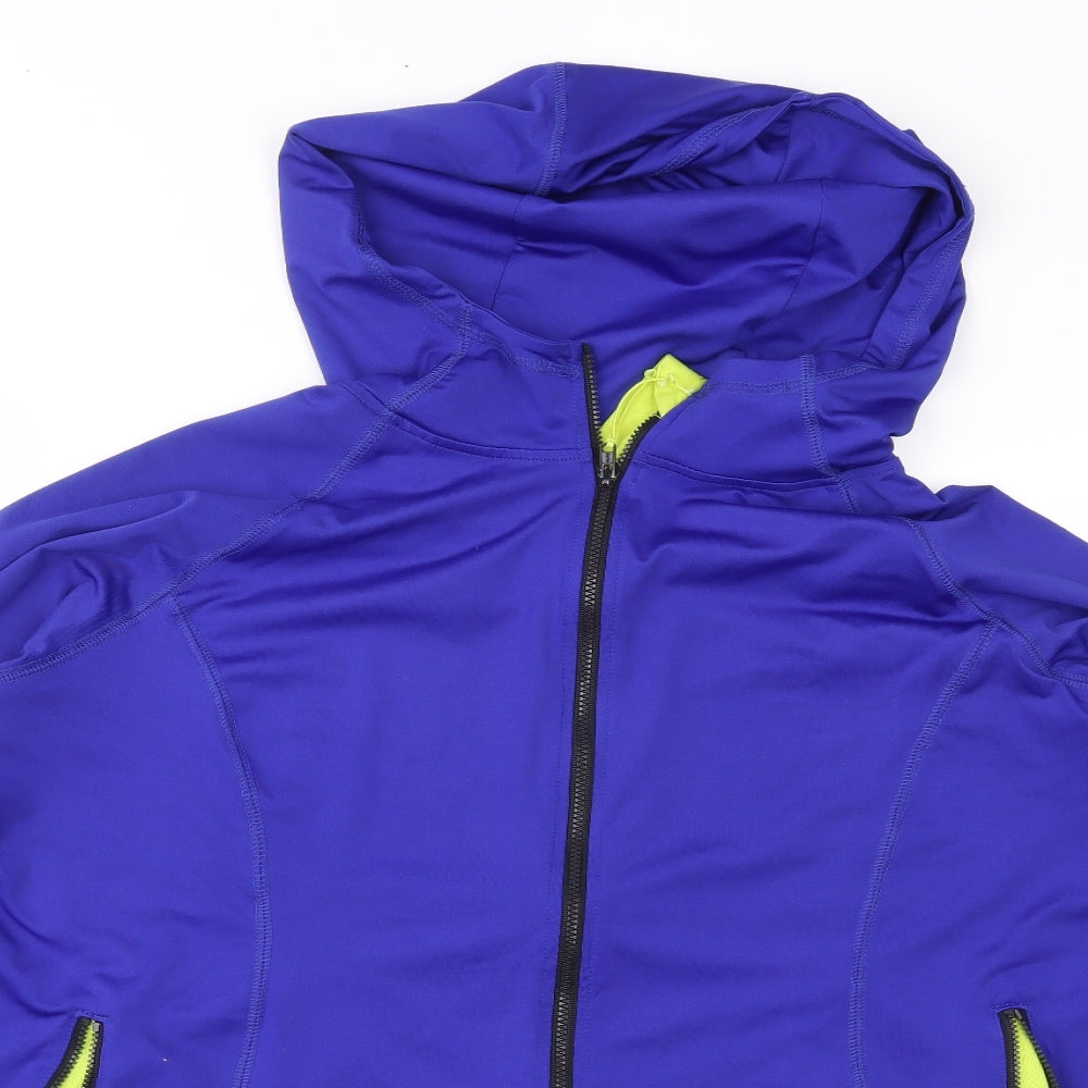 TU Womens Blue   Full Zip Hoodie Size XL