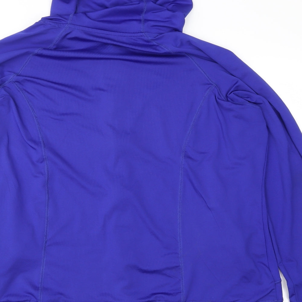 TU Womens Blue   Full Zip Hoodie Size XL