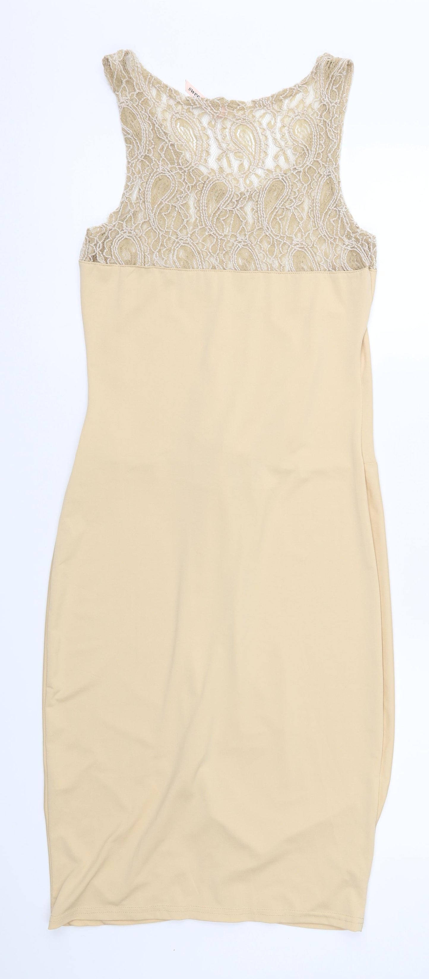 Sweewe Womens Brown   Sheath  Size S