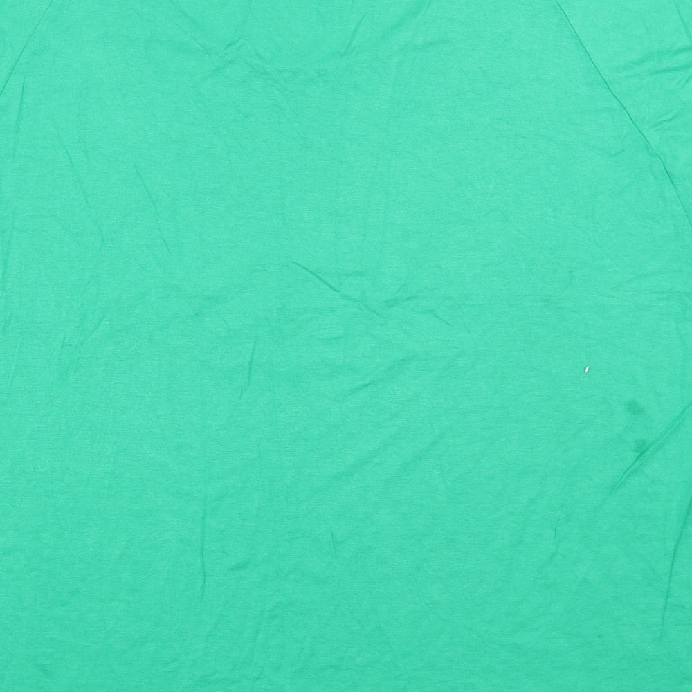 Bodyflirt Womens Green   Basic T-Shirt Size 22