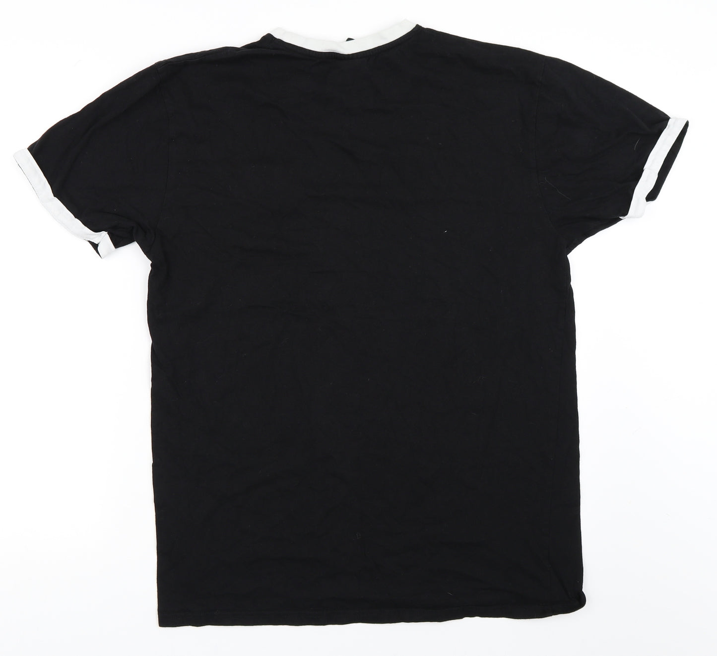 Fearless Illustration Mens Black    T-Shirt Size XL