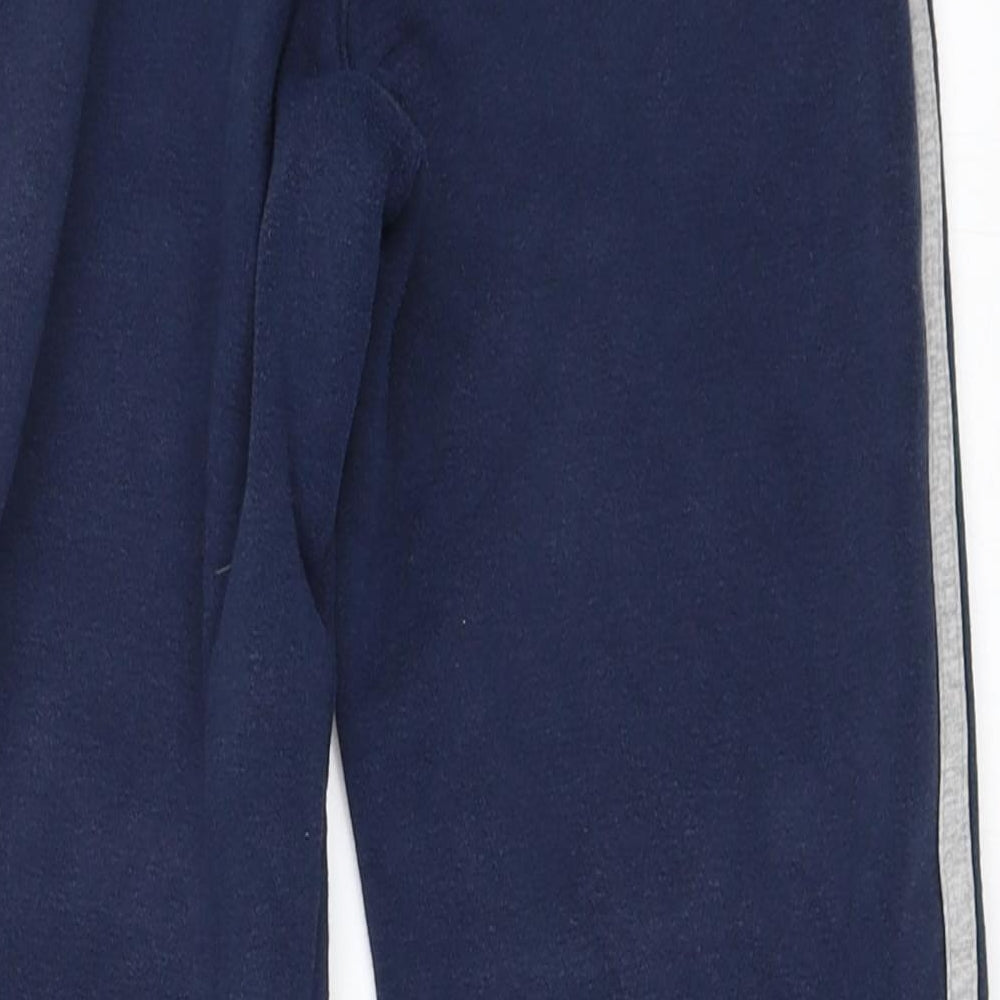 adidas Boys Blue   Jegging Trousers Size 6-7 Years