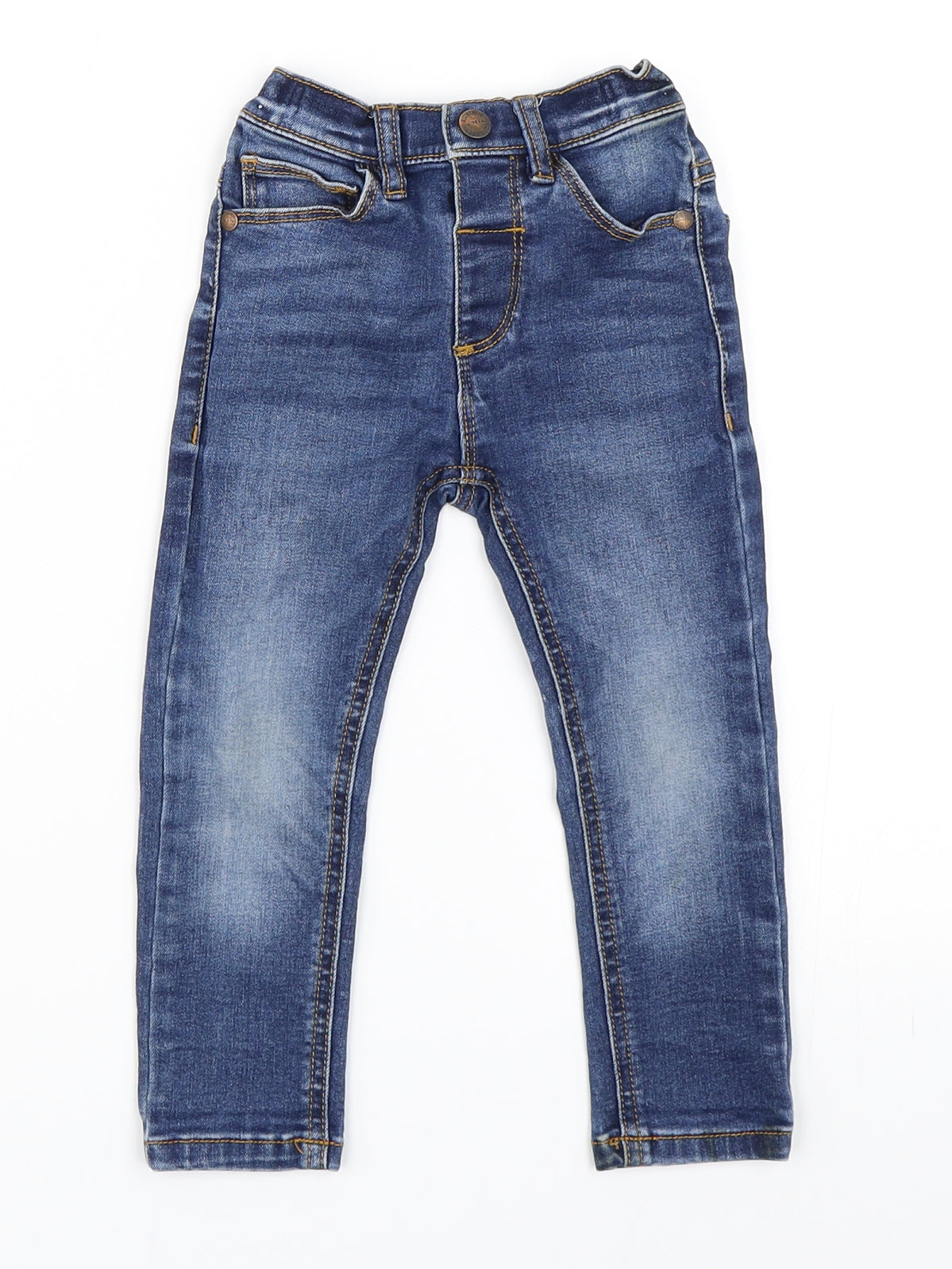 NEXT Boys Blue  Denim Capri Jeans Size 18-24 Months