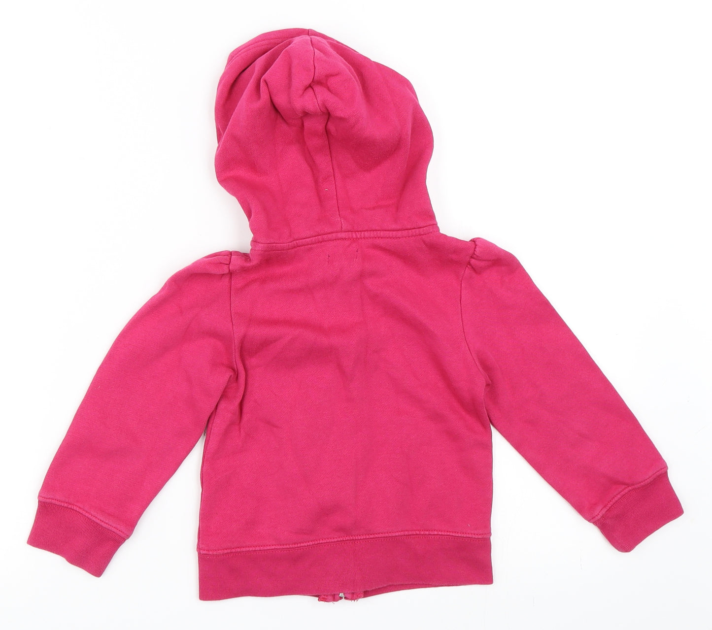 Gap Girls Pink   Full Zip Hoodie Size 3 Years