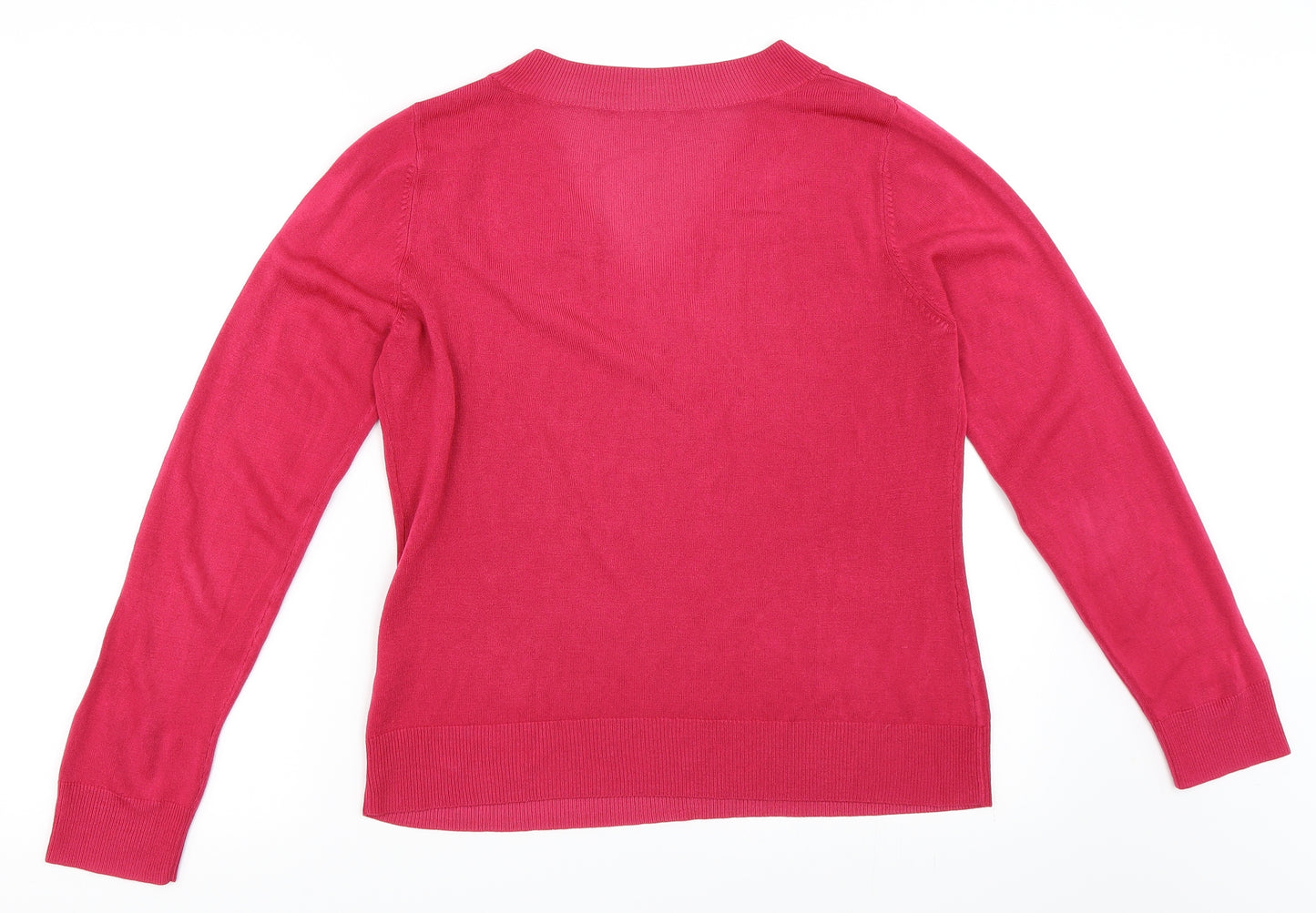 BHS Womens Pink   Pullover Jumper Size 10
