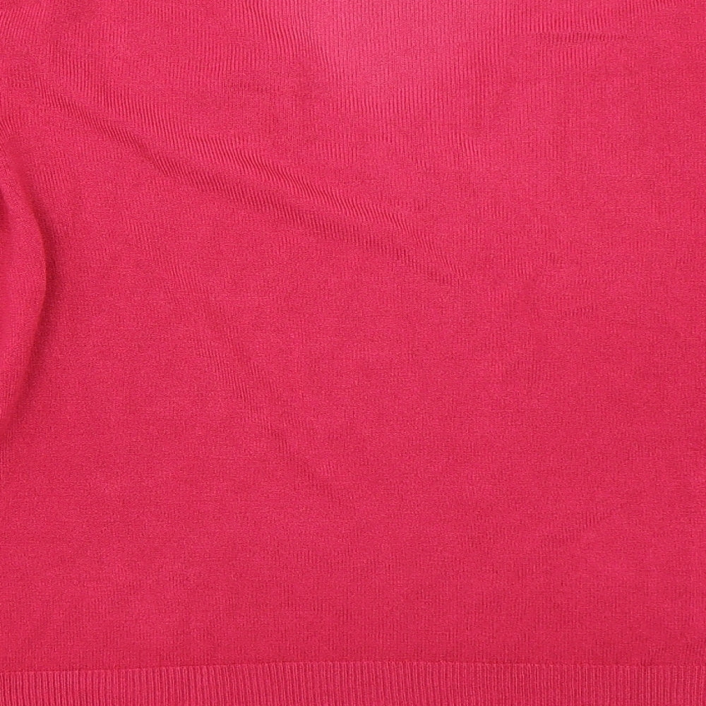 BHS Womens Pink   Pullover Jumper Size 10