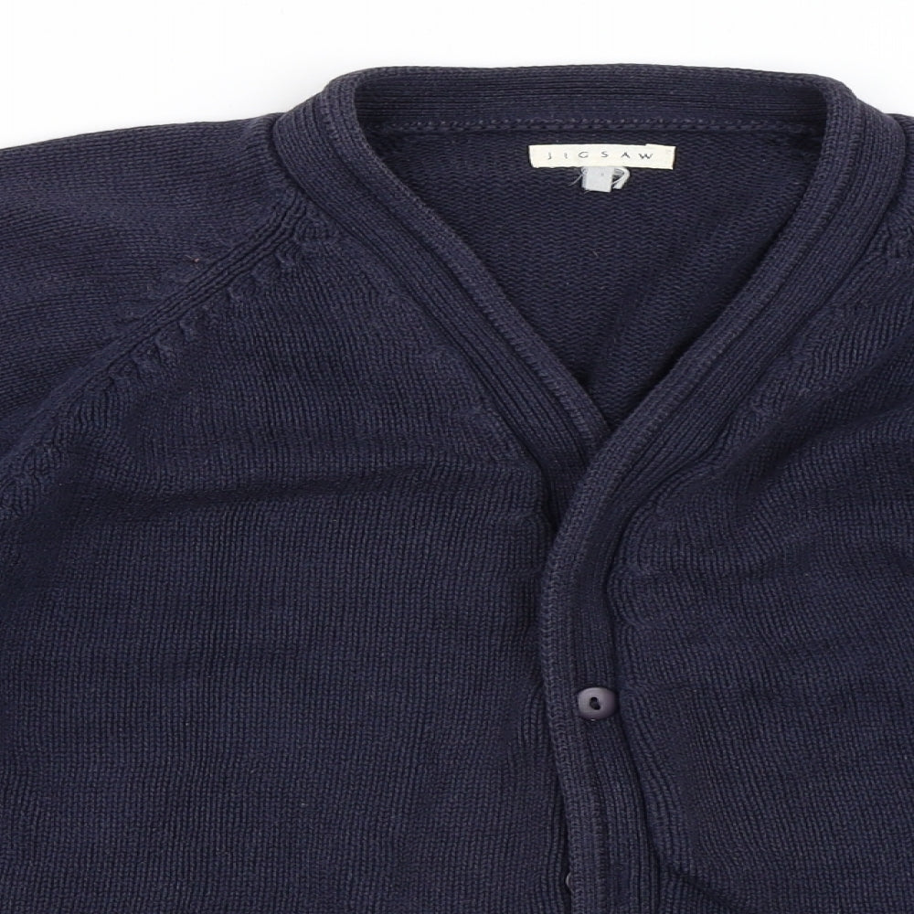 Jigsaw Womens Blue   Cardigan Jumper Size XL